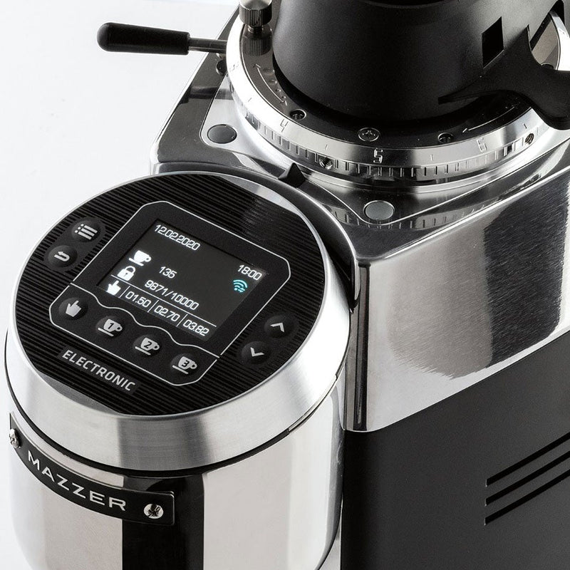 Mazzer Robur S Electronic Commercial Espresso Grinder - Black