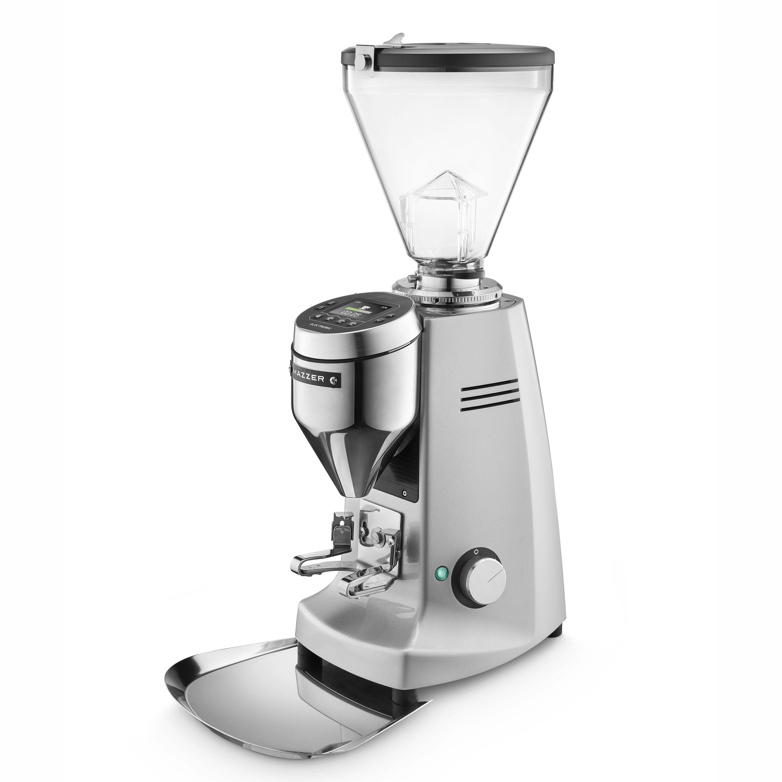 Super Jolly V Pro Electronic Espresso Grinder - Silver