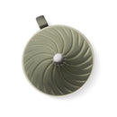 hario v60 02 dripper oiled green color