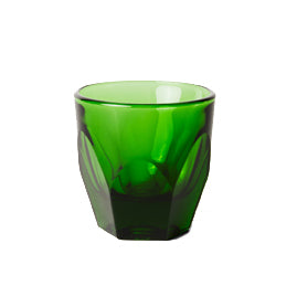 vero cappuccino glass emerald