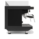 zoe competition tall 2 group espresso machine black