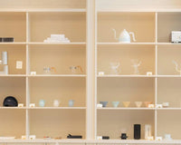 Coffee shop retail shopping shelf