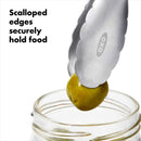 stainless steel locking mini tongs