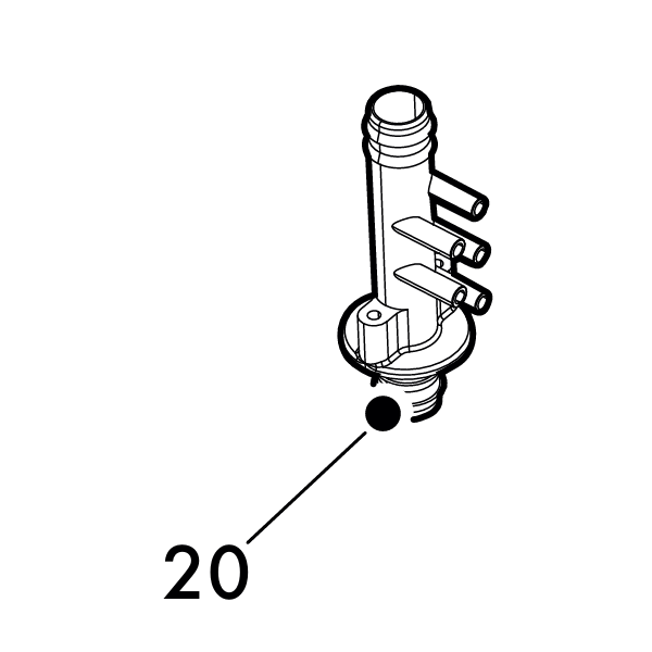 sanremo d8 6 connection manifold 10851214A