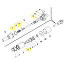 Sanremo F18 Cam Style Steam Valve Rebuild Kit