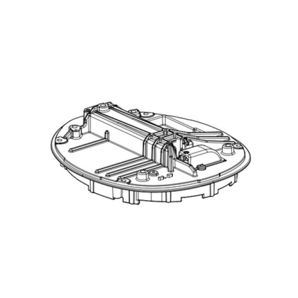 Fiorenzato F64 XGi - F83 XGi Lower Base Plate Assembly (Special Order Item)