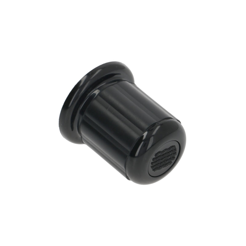 Grimac Black Plastic Water Valve Knob with Rubber Grip