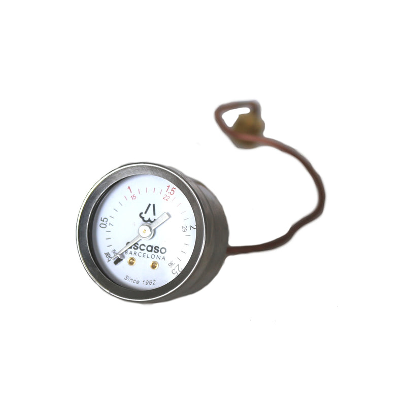 Ascaso Baby T Boiler Pressure Gauge with Capillary (Special Order Item)