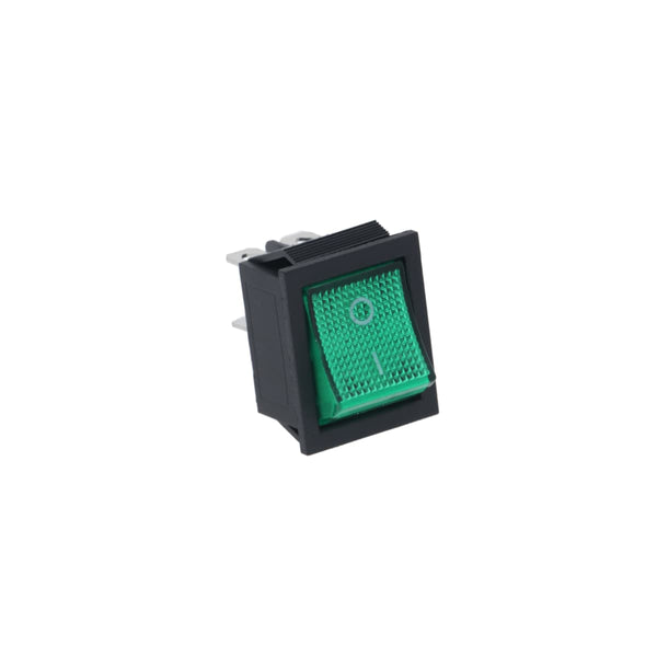 green illuminated on/off switch 108539