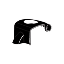 ascaso i-mini grinder upper body cover - black mi.126