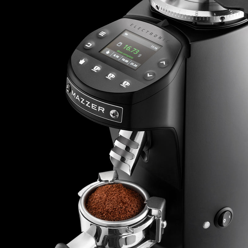 Mazzer Mini G - Grind By Weight Compact Grinder - Black