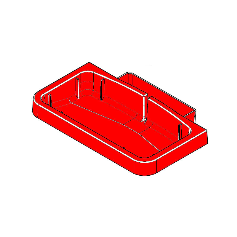 Nuova Simonelli Oscar II Drip Tray - Red (Special Order Item)