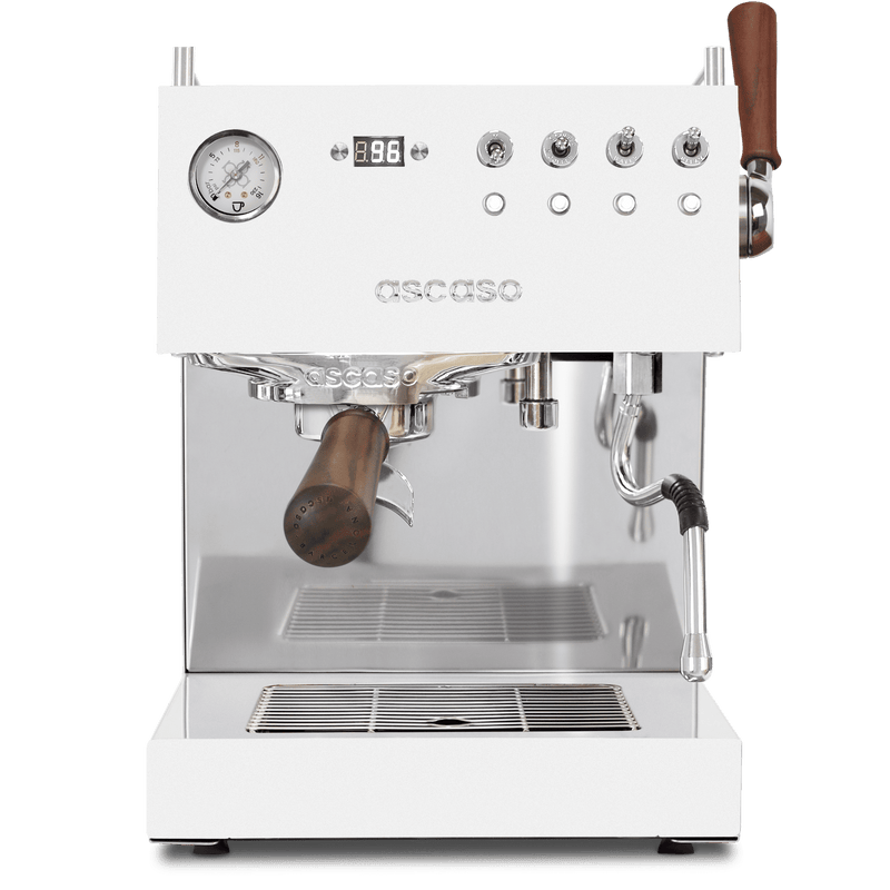 Ascaso Steel DUO PLUS PID Espresso Machine (White) | Dual