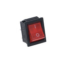 Red Two-pole On/off Switch