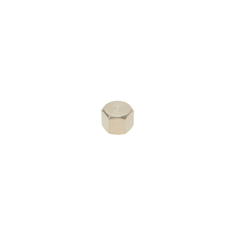 1/8" bsp brass female cap 25790