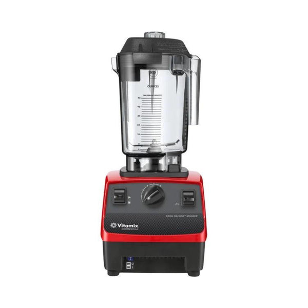 Vitamix 62825 Drink Machine Advance 2.3 hp Red Blender with 48 oz. Con