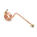 Wega Mini Nova Lyra copper boiler to pressurestat tube with brass fittings