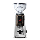 allground classic grinder bright silver with dark oak