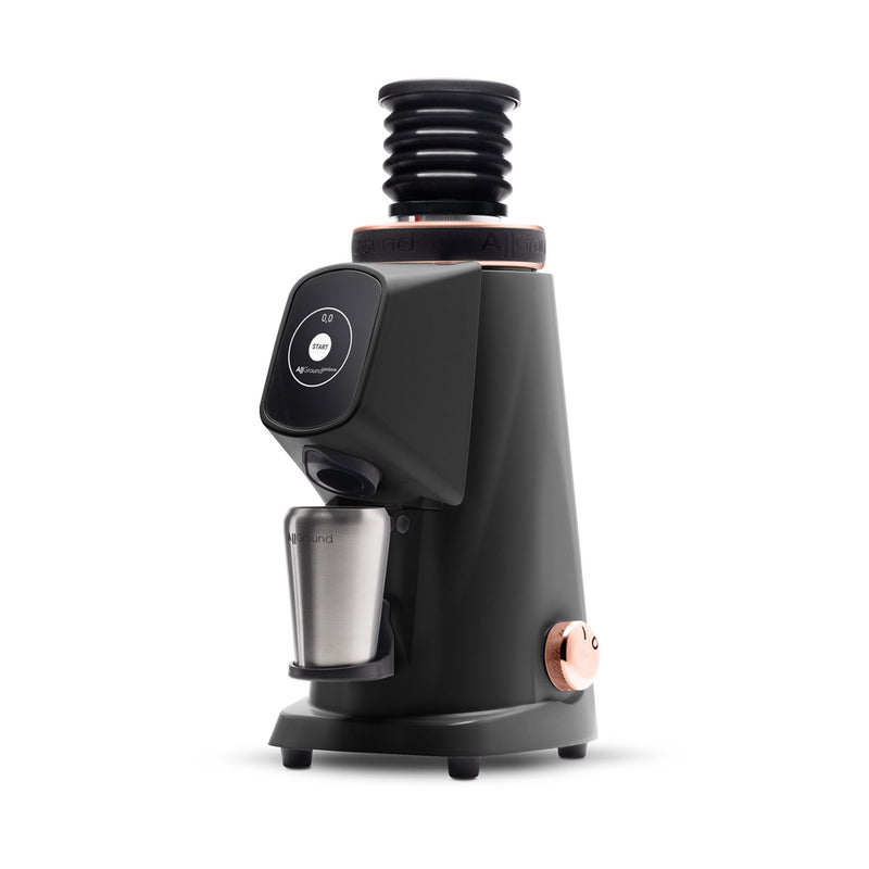 black with rosegold fiorenzato probrew grinder