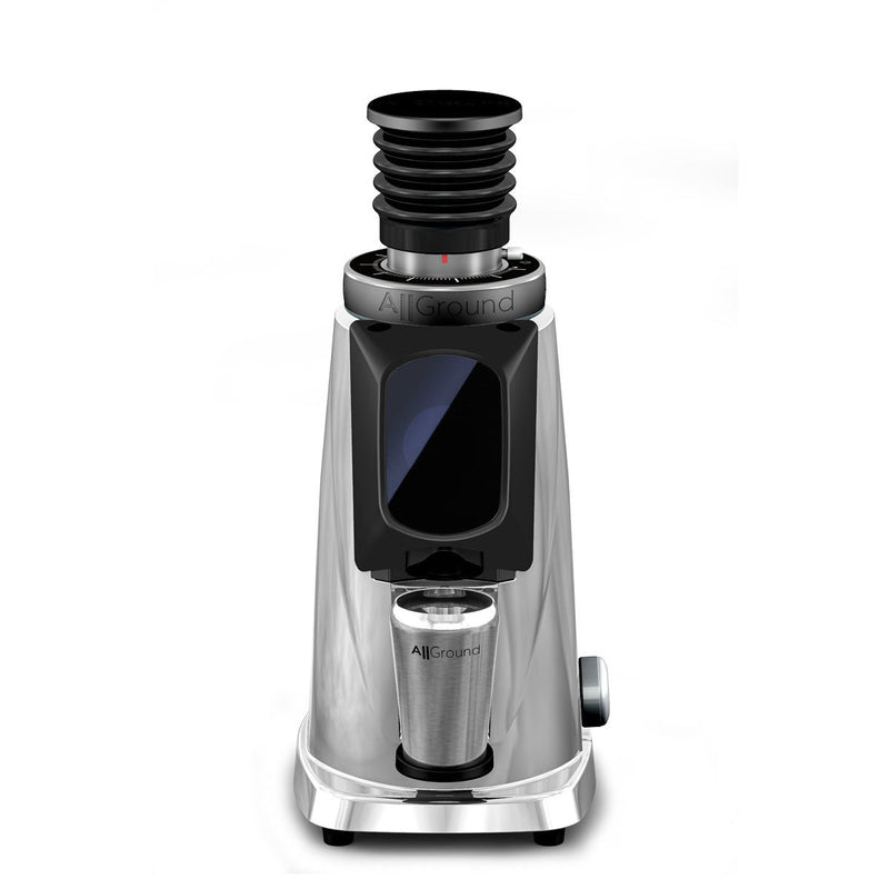 chrome with black fiorenzato probrew grinder