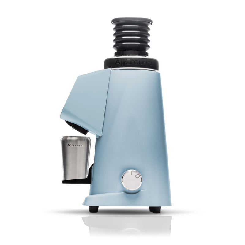 pastel blue fiorenzato probrew grinder 