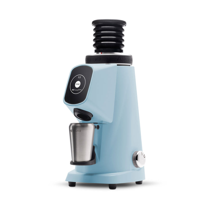 pastel blue fiorenzato probrew grinder 