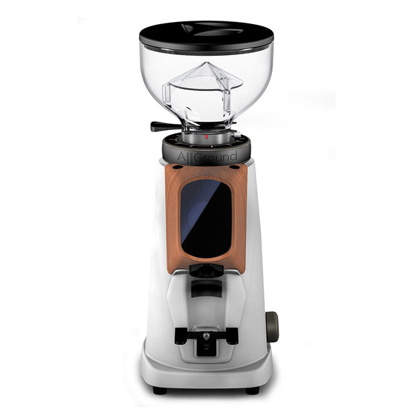 allground sense grinder white with wood