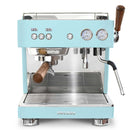 mist blue ascaso baby t single group espresso machine