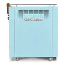 mist blue ascaso baby t single group espresso machine