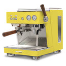 yellow ascaso baby t single group espresso machine