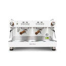 ascaso barista t one two group espresso machine in white