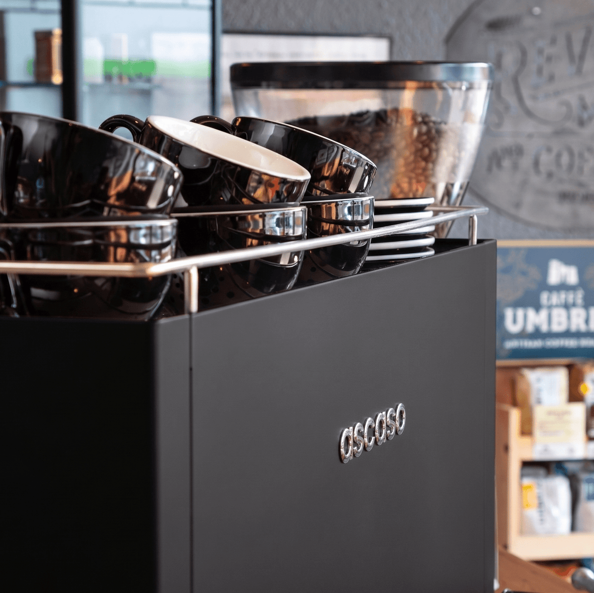 Ascaso Barista T One Automatic 2 Group Espresso Machine - Matte Black