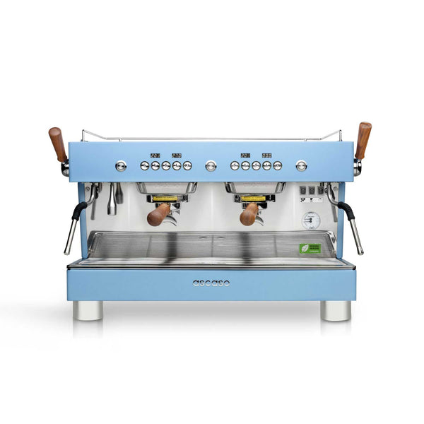 blue barista t plus 2 group machine