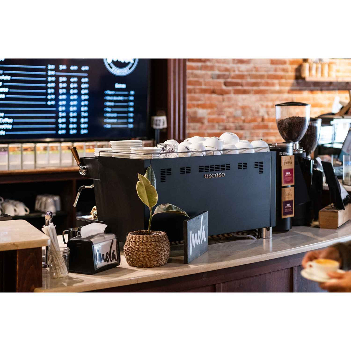 Ascaso Barista T Plus 3 Group Espresso Machine, Black | Espresso Parts