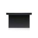 barista basics stainless steel black open knockbox