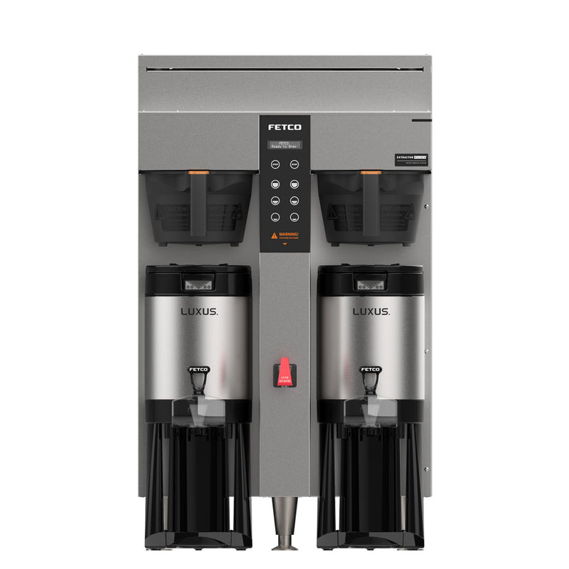 Fetco CBS-1252 Plus Series Twin Station Airpot Coffee Brewer 208-240