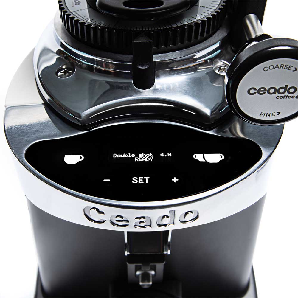 Ceado E37S On-Demand Espresso Grinder - Black