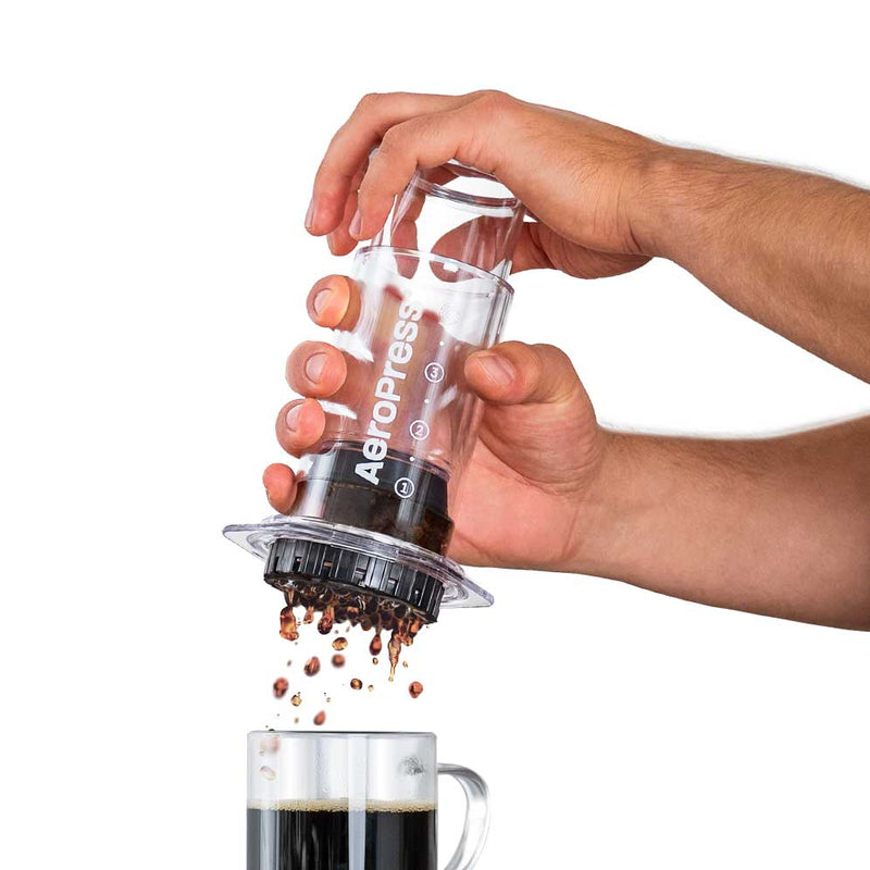 aeropress clear espresso brewer