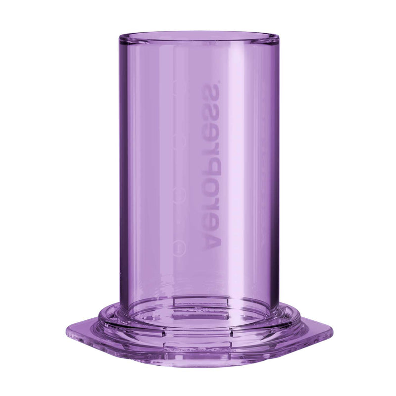 aeropress clear purple espresso brewer 