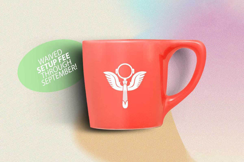 custom cups banner