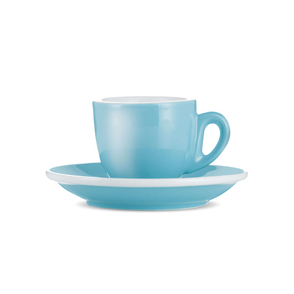blue demi cup and saucer