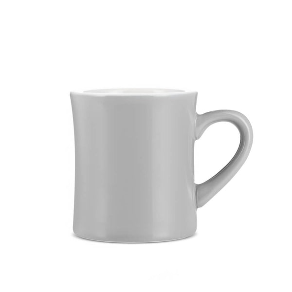 10 ounce grey diner mug