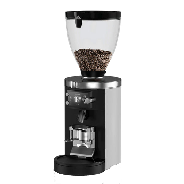 e80s grind by weight espresso grinder white