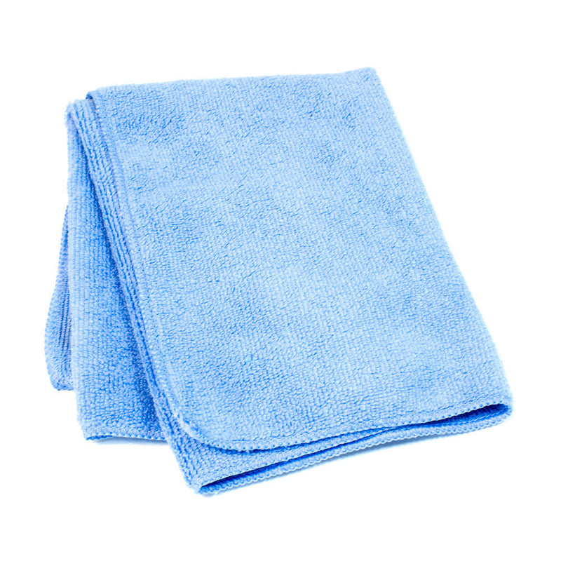 blue microfiber cloth