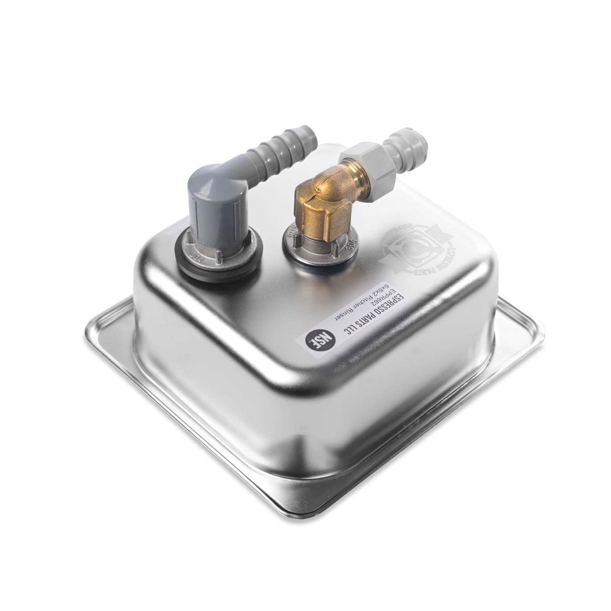 Barista Basics Flush Mount Bar and Cafe Rinser, NSF Approved, 6 x 6