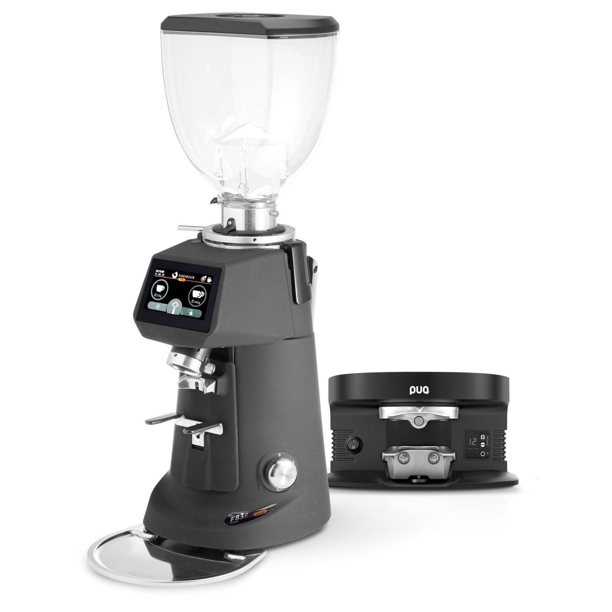 Fiorenzato F83 E PRO SENSE + PUQpress M4 Bundle | Black