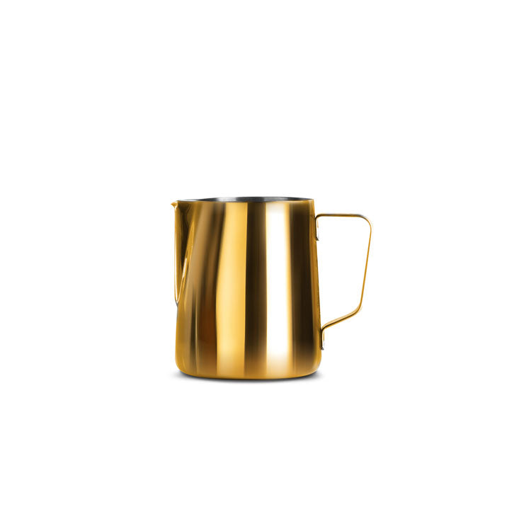 12 ounce gold steaming pitcher