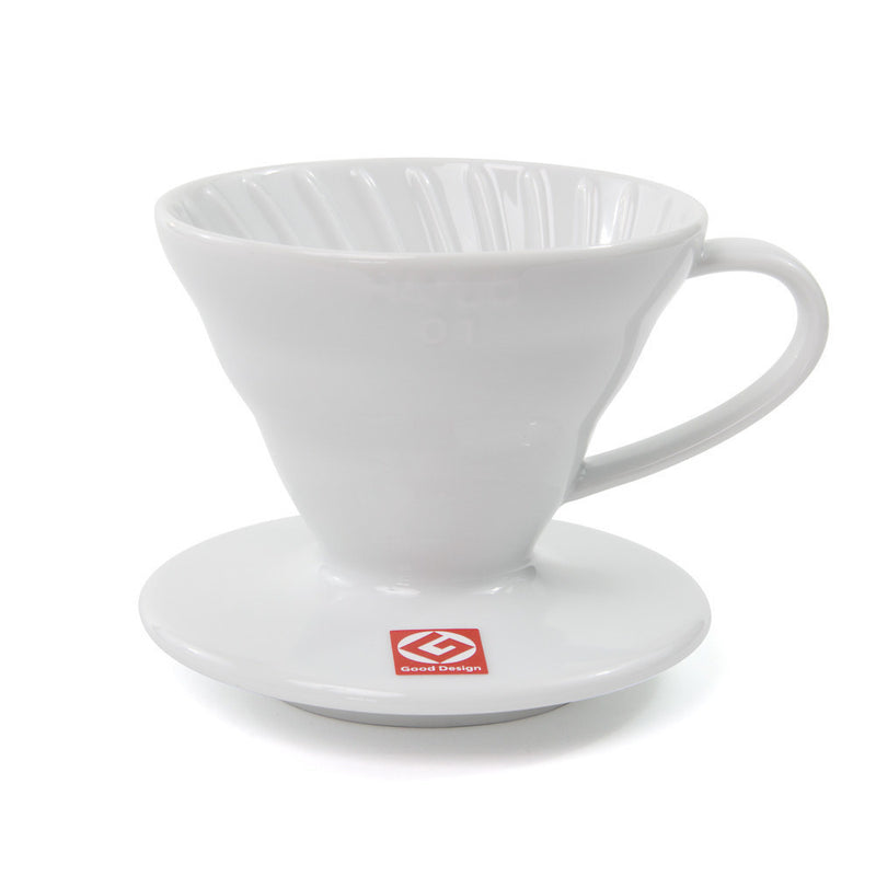 hario v60 01 white ceramic dripper