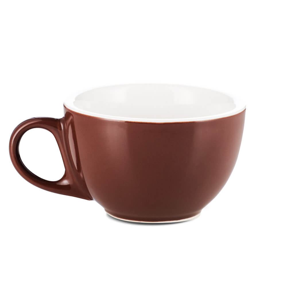 Porcelain Latte Cup & Saucer
