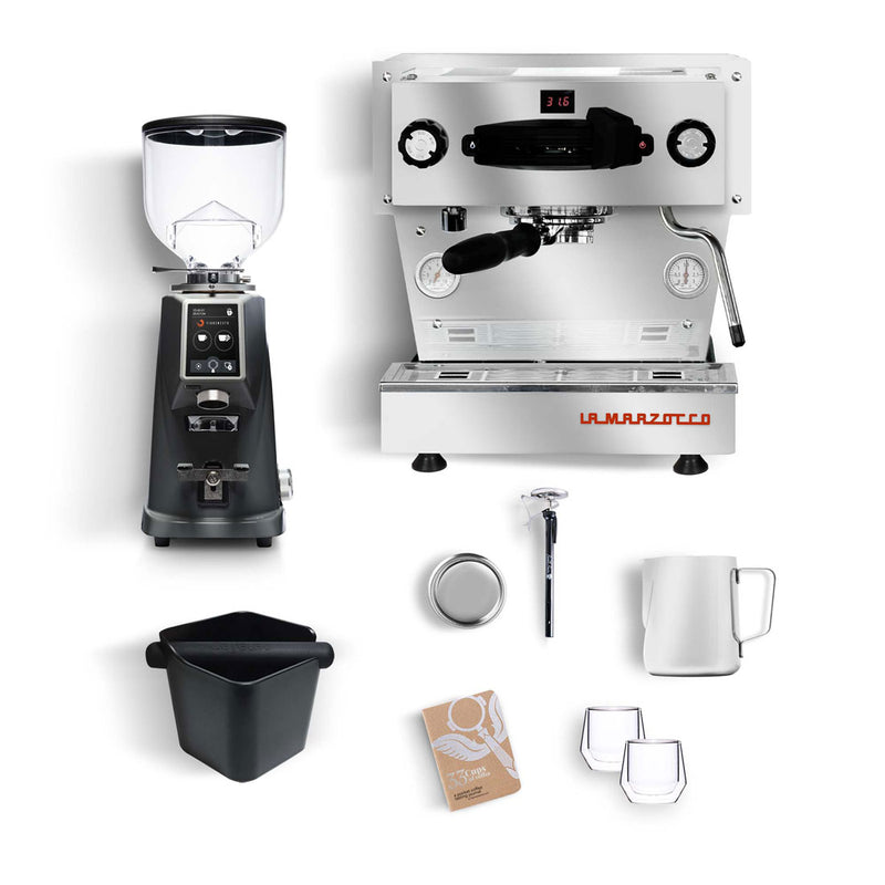 stainless steel linea mini espresso machine kit